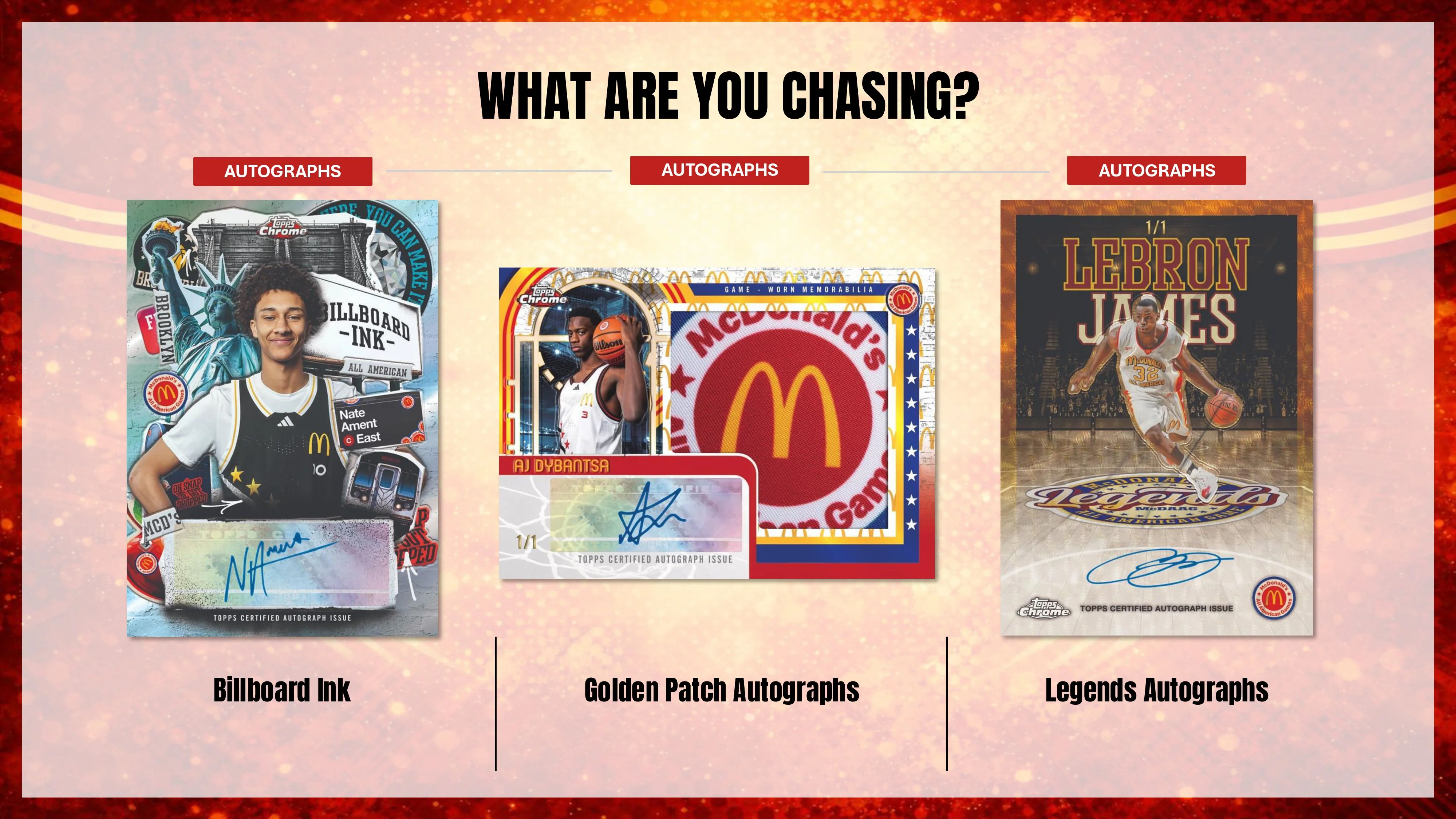 2025 Topps McDonalds All American Basketball hobby Box - Image 7