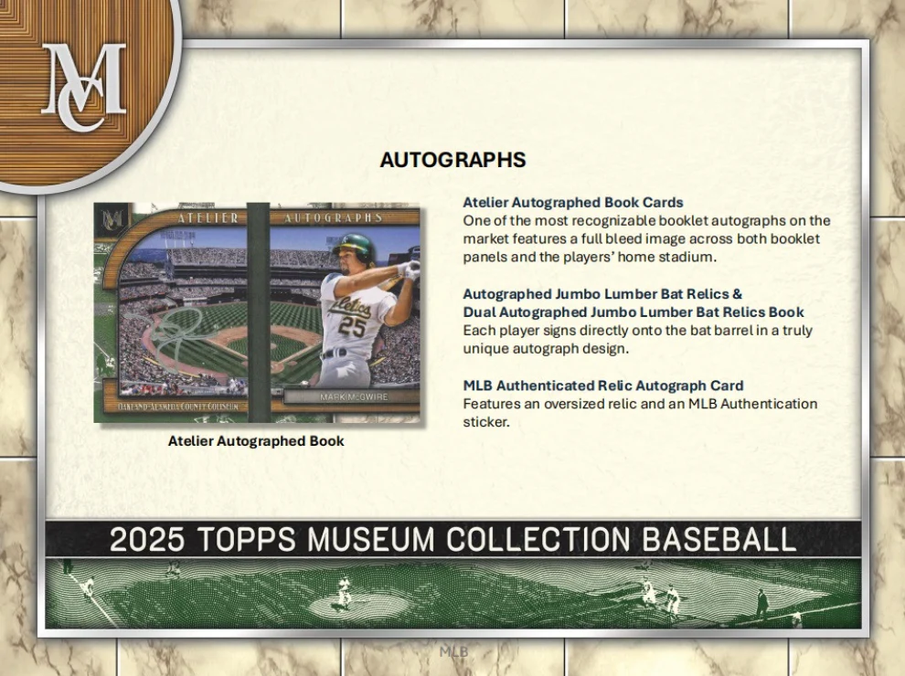 2025 Topps Museum Collection Baseball Hobby Box - Image 4
