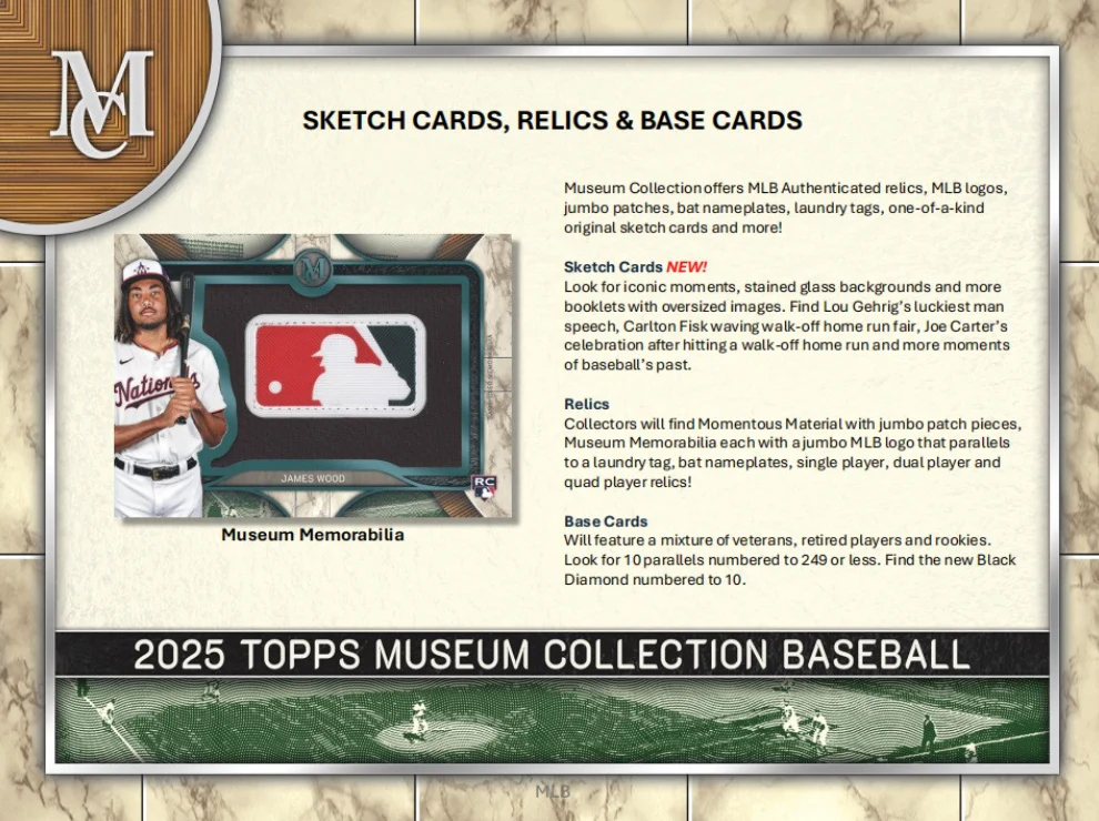 2025 Topps Museum Collection Baseball Hobby Box - Image 5