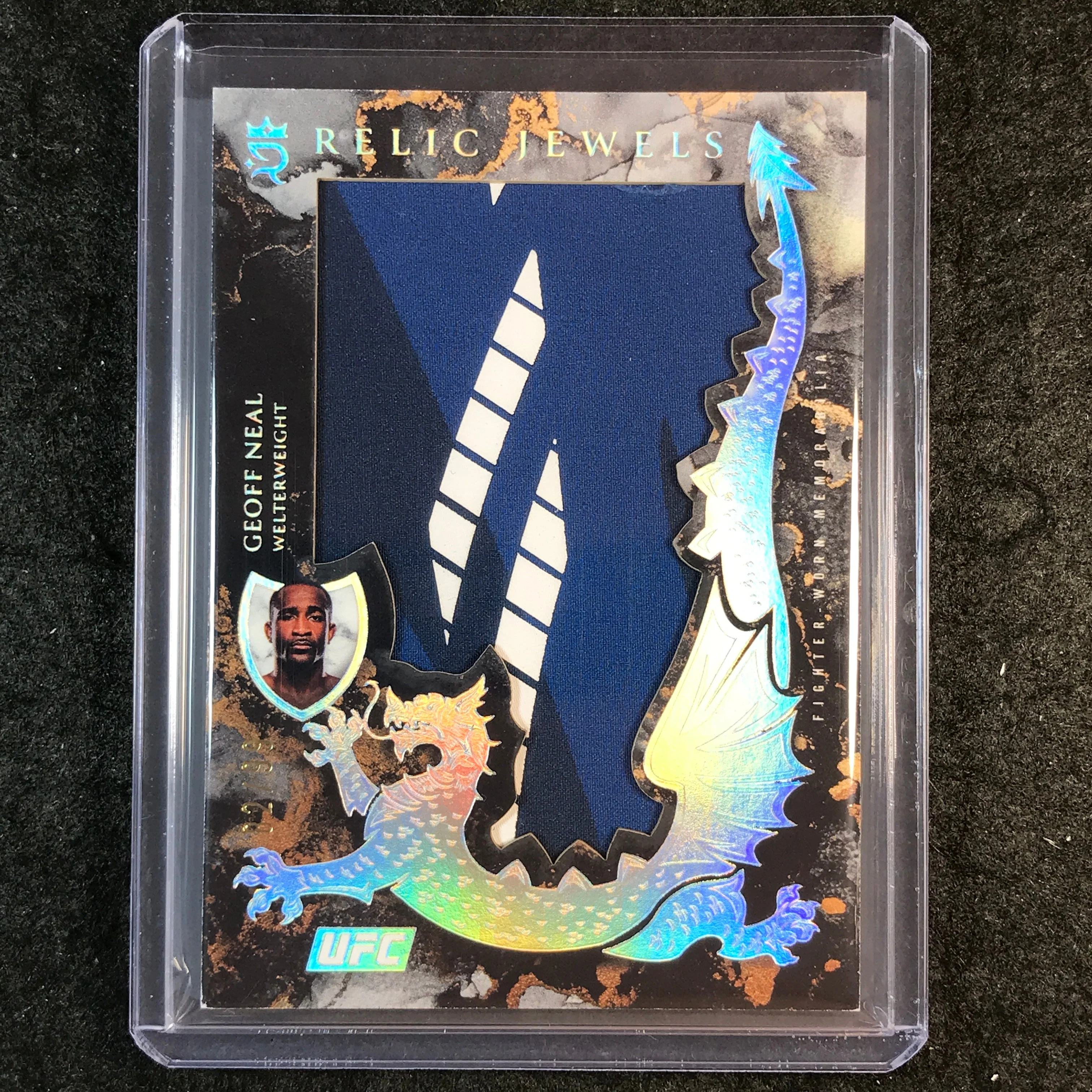 2025 Topps Royalty UFC GEOFF NEAL Relic Jewels Jumbo Patch 82/99