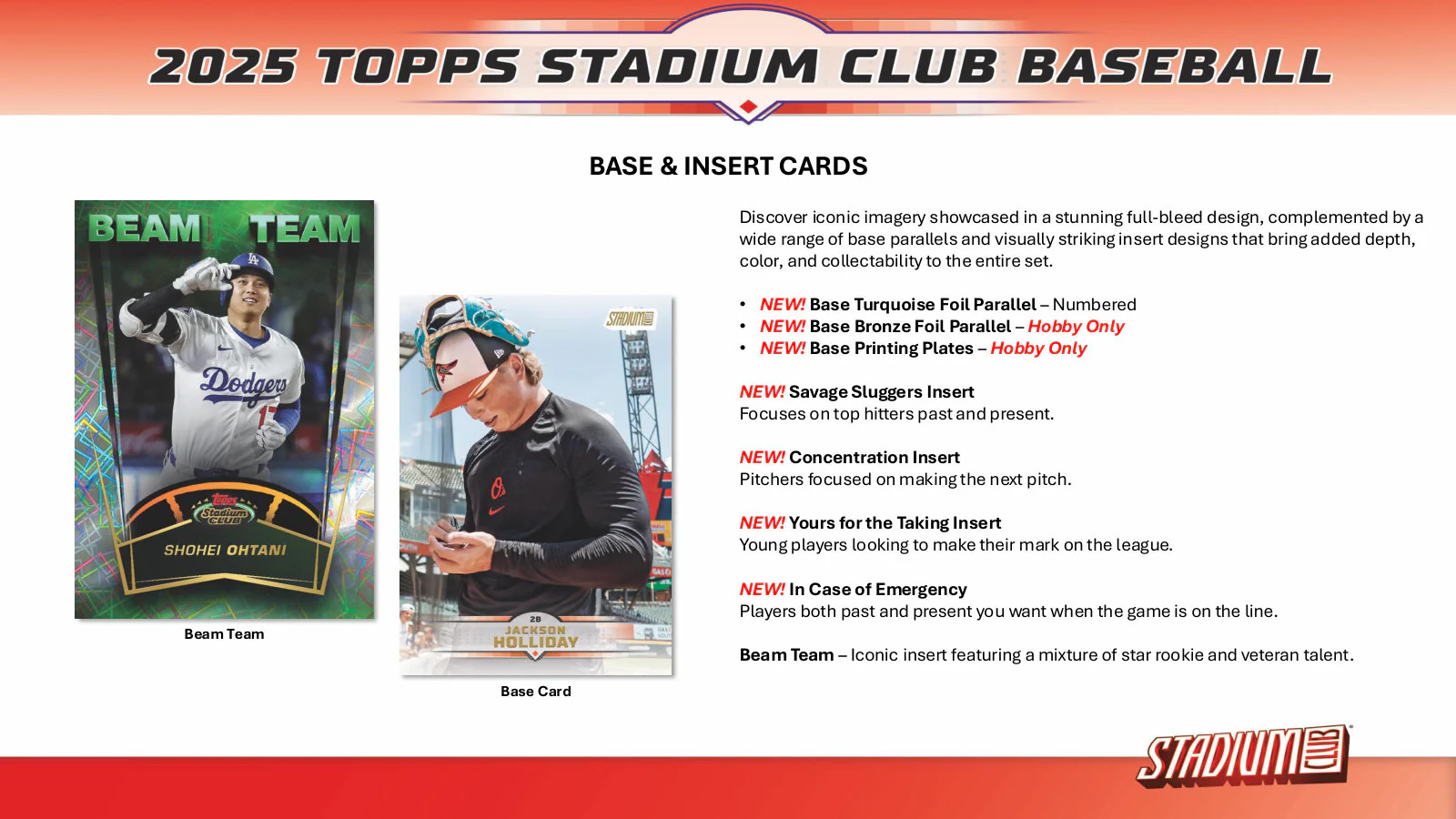 2025 Topps Stadium Club Baseball Hobby Box - Image 3