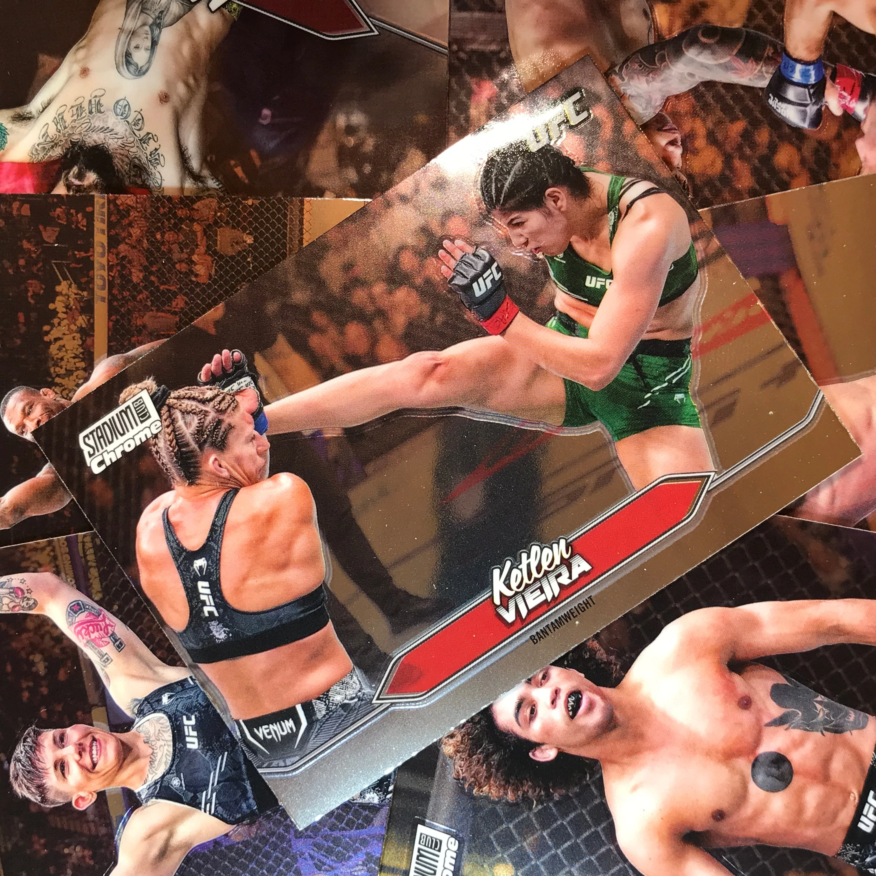 2025 Topps Stadium Club UFC KAI ASAKURA Rookie Base Chrome #C-72