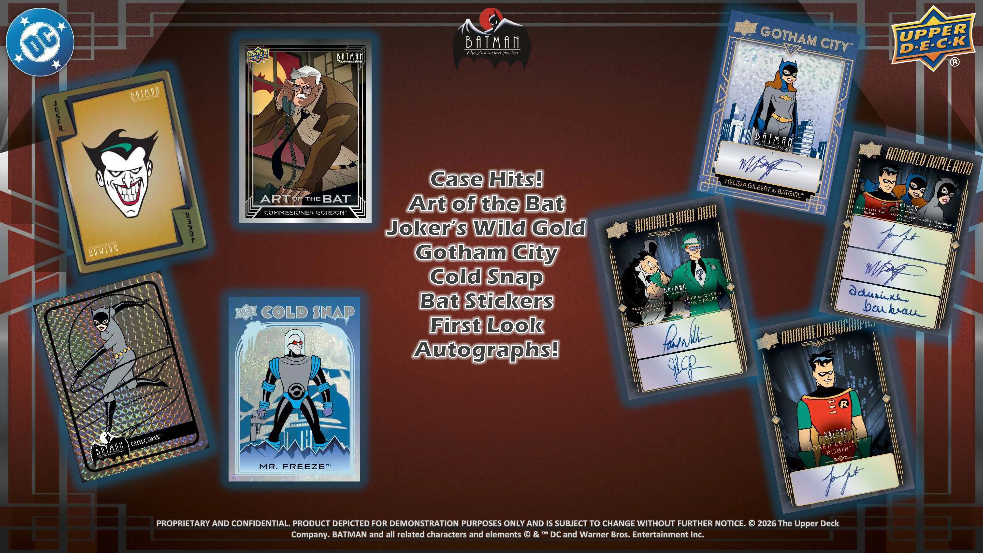 2025 Upper Deck DC Batman The Animated Series Hobby Box (Pre Order) - Image 5