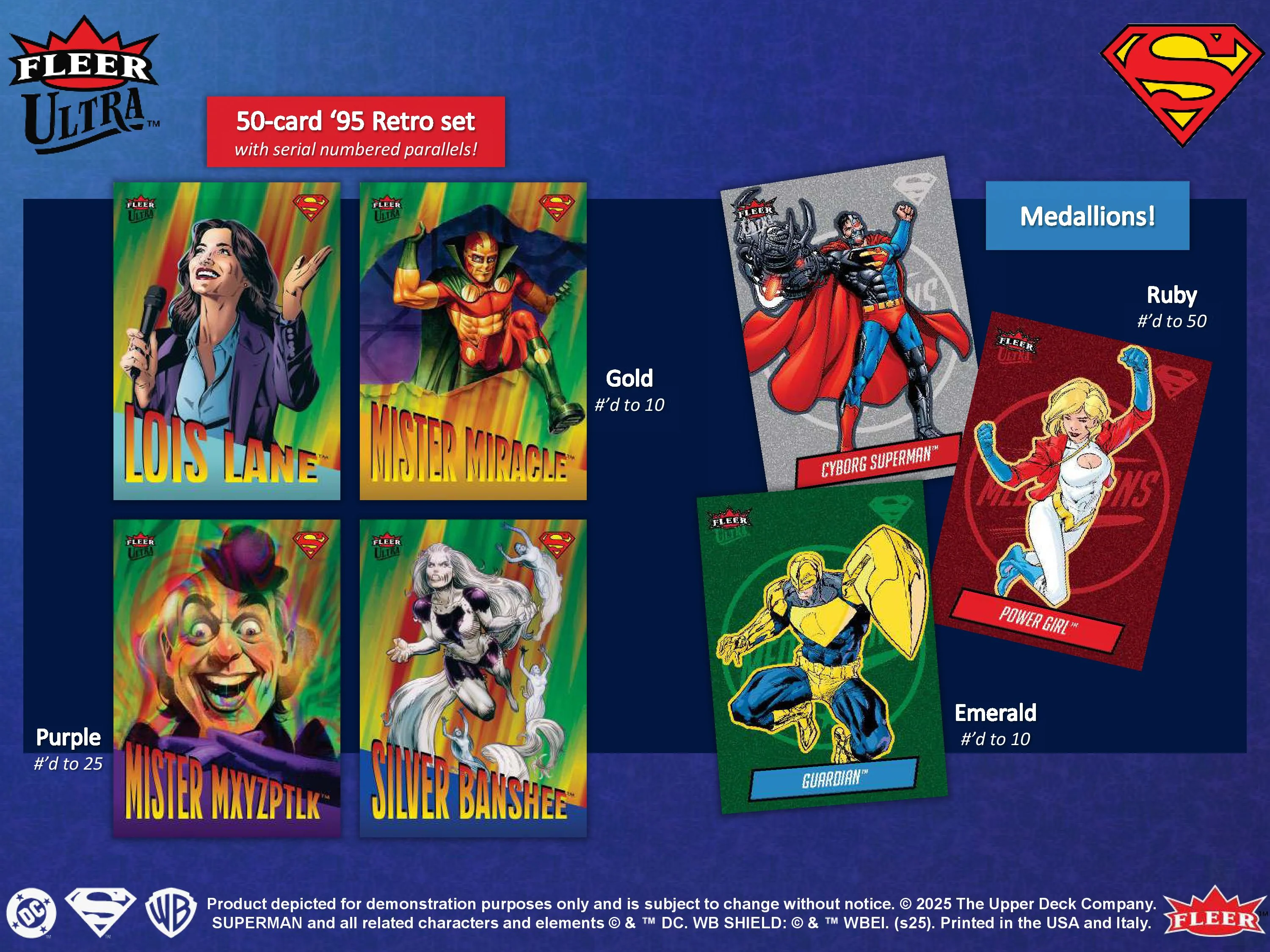 2025 Upper Deck Fleer Ultra Superman Hobby Box (Pre Order) - Image 3