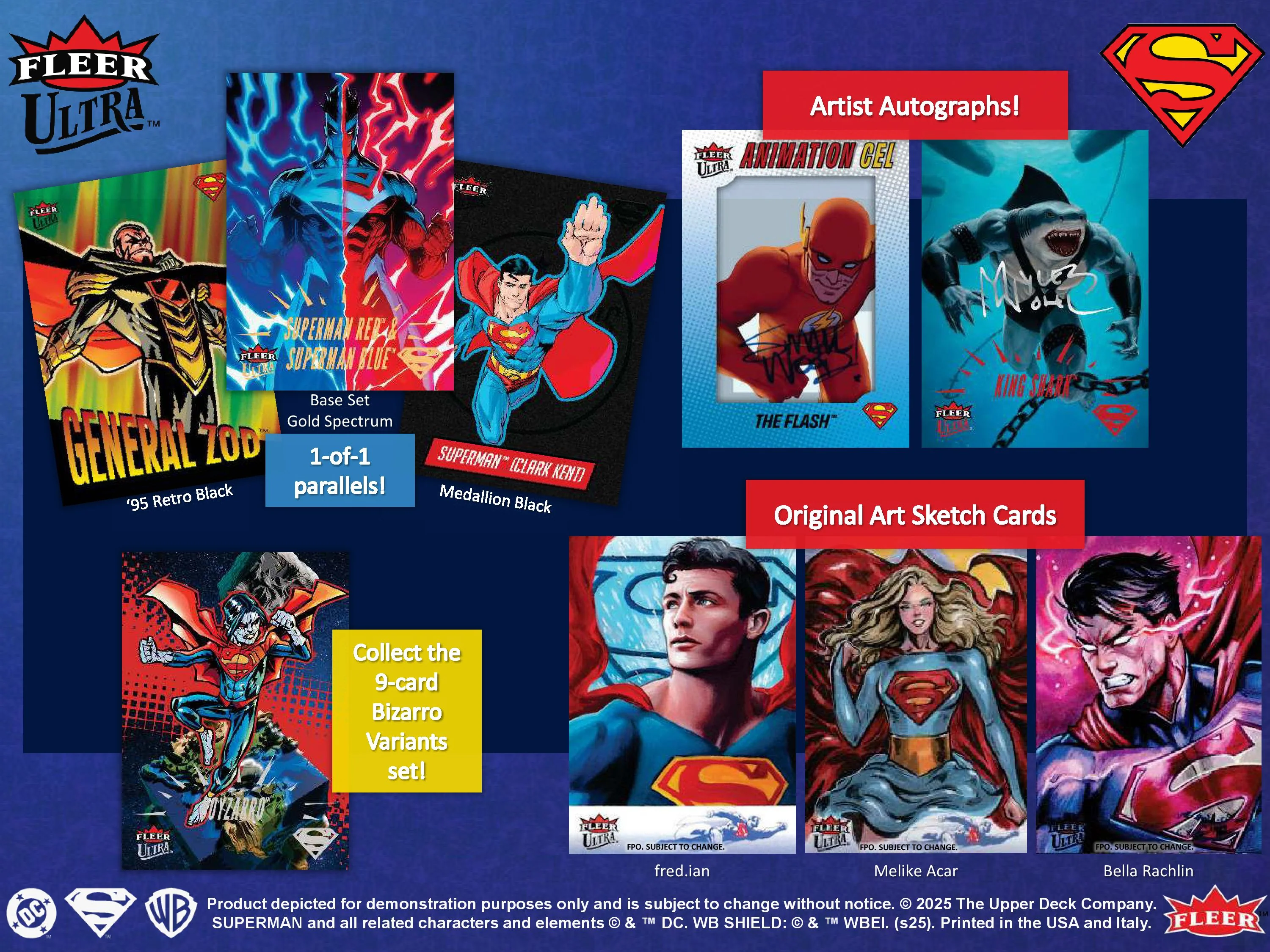 2025 Upper Deck Fleer Ultra Superman Hobby Box (Pre Order) - Image 5