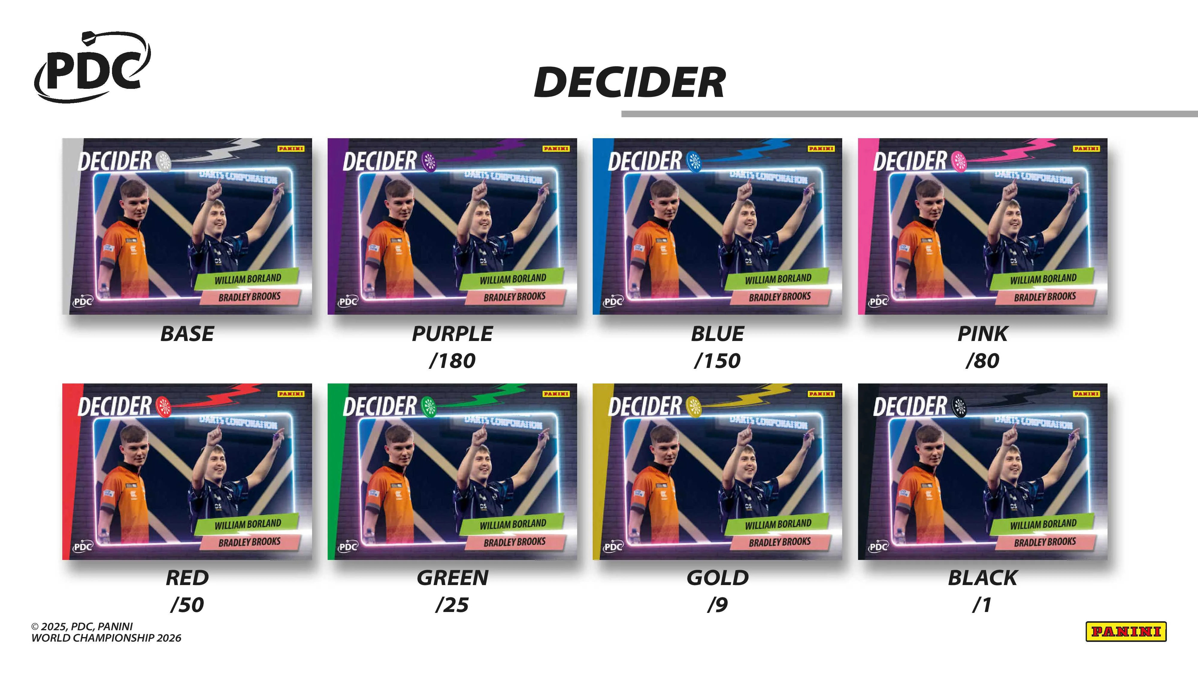 2026 Panini Darts PDC World Championship Collectors Box - Image 13
