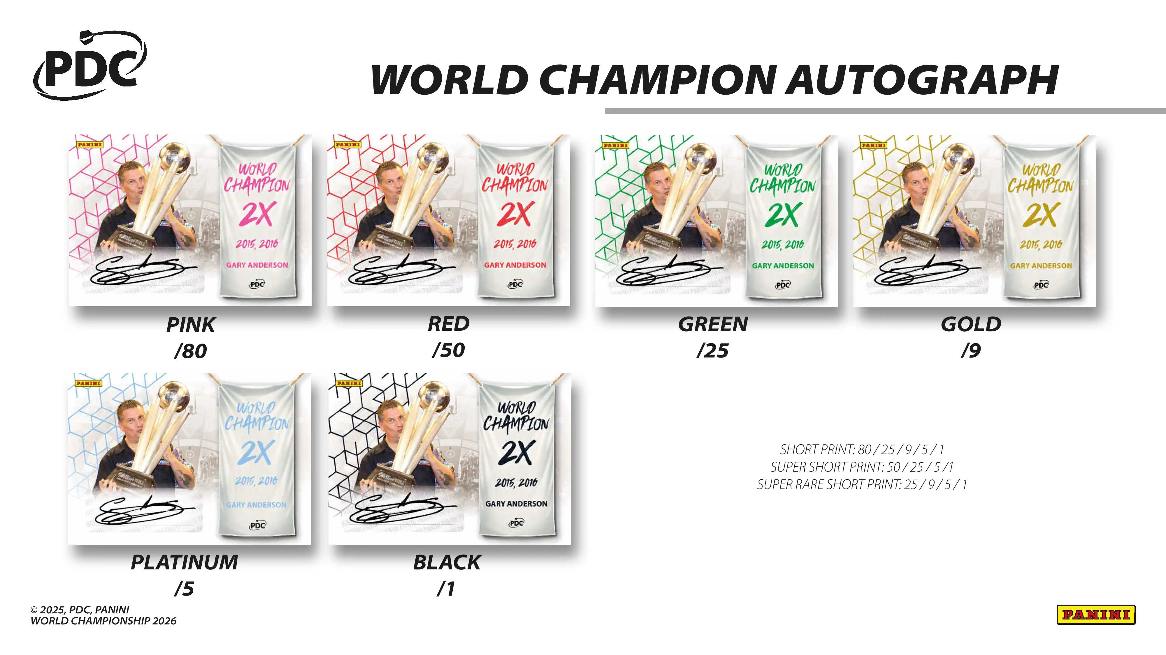 2026 Panini Darts PDC World Championship Collectors Box - Image 15