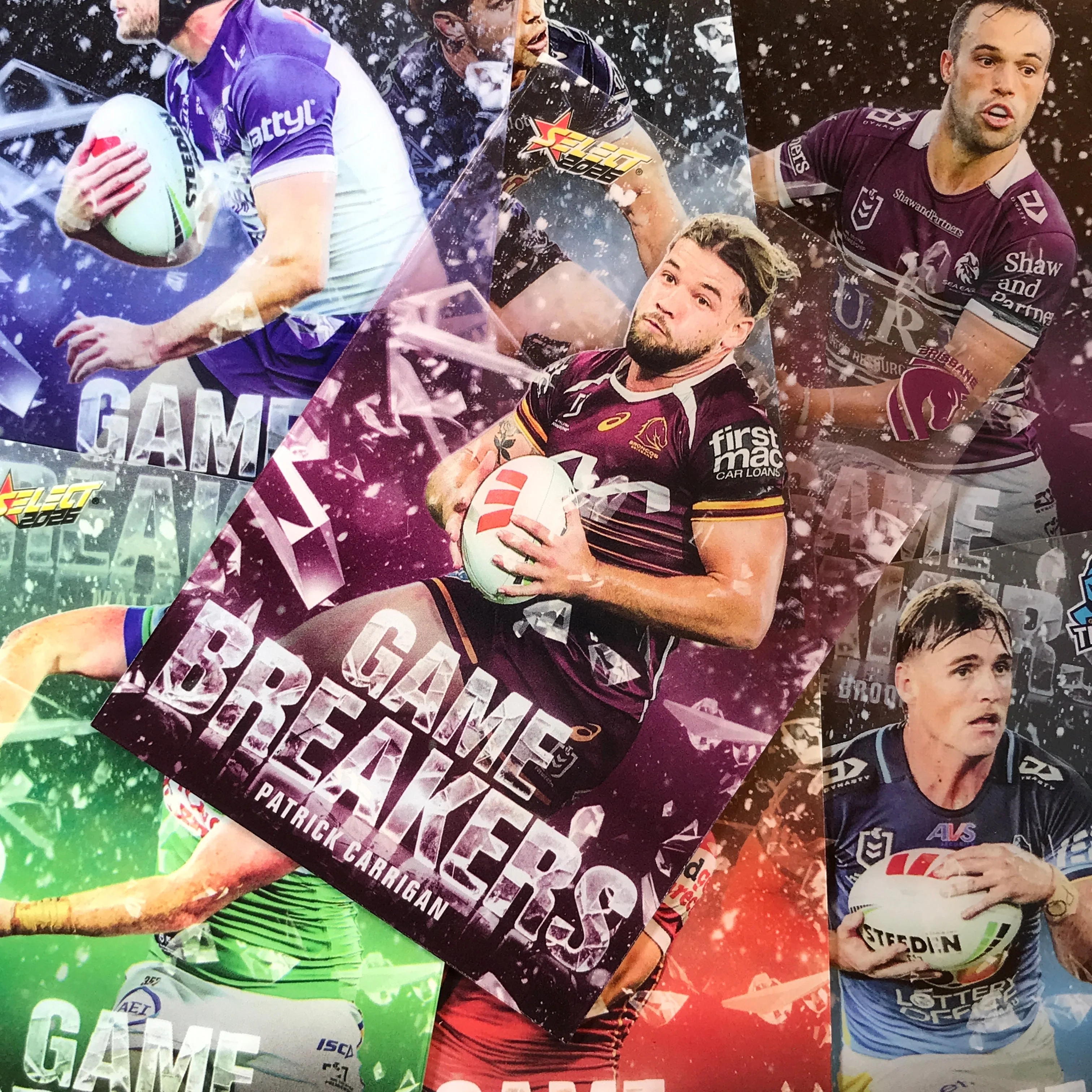 2026 Select NRL League Heroes GEHAMAT SHIBASAKI Game Breakers NRL #GB5