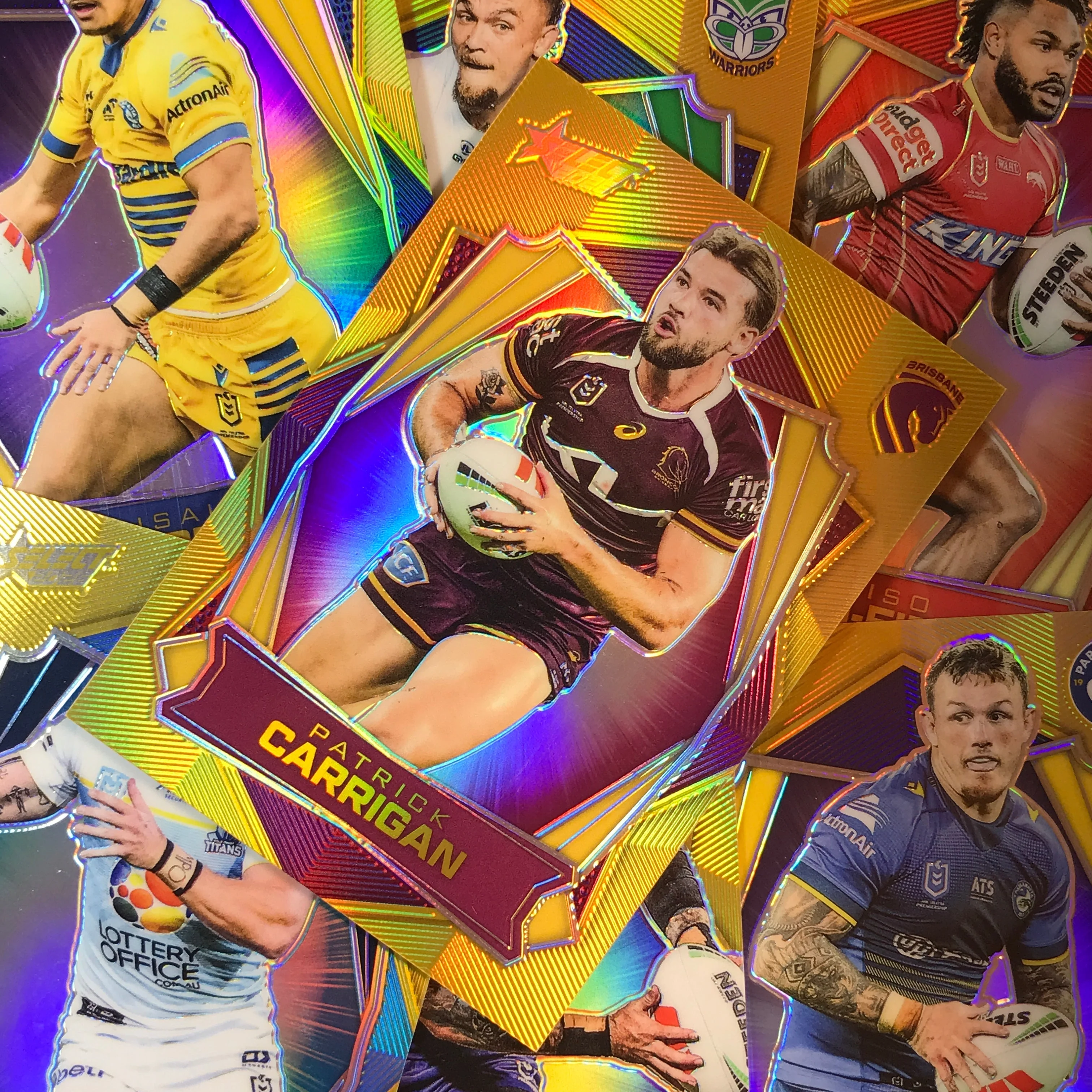 2026 Select NRL League Heroes STEFANO UTOIKAMANU Luminous NRL #L95