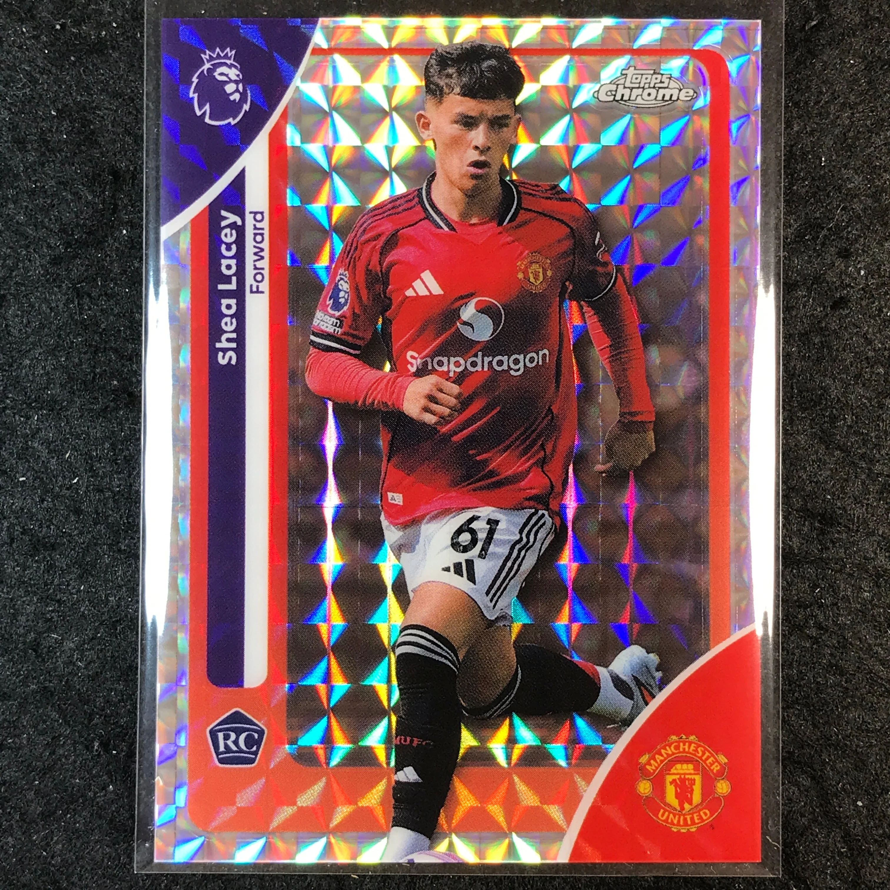 2026 Topps Chrome Premier League EPL SHEA LACEY Rookie Base Geometric #138
