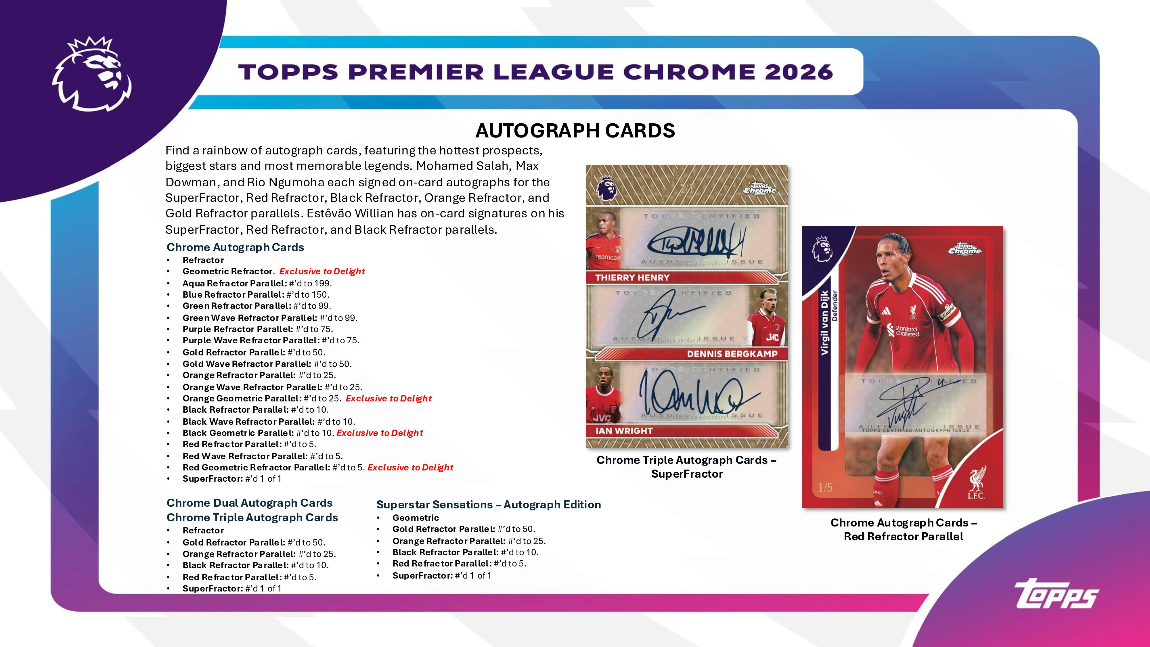 2026 Topps Chrome Premier League EPL Soccer Hobby Box - Image 6
