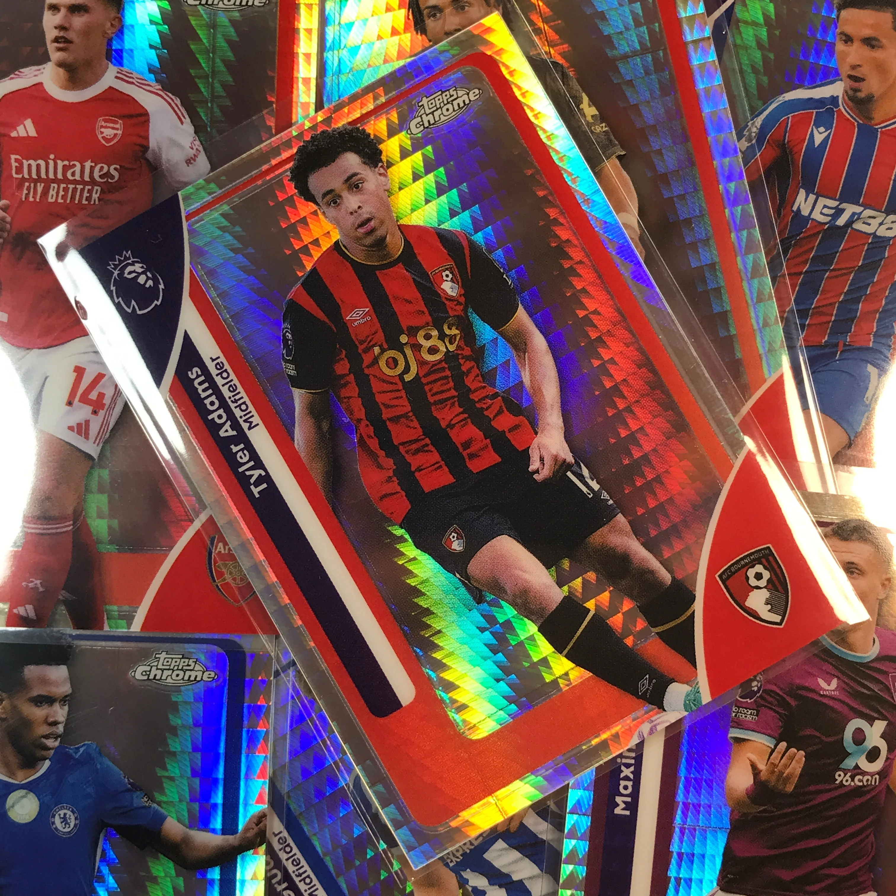 2026 Topps Chrome Premier League EPL VIRGIL VAN DIJK Base Prism #116