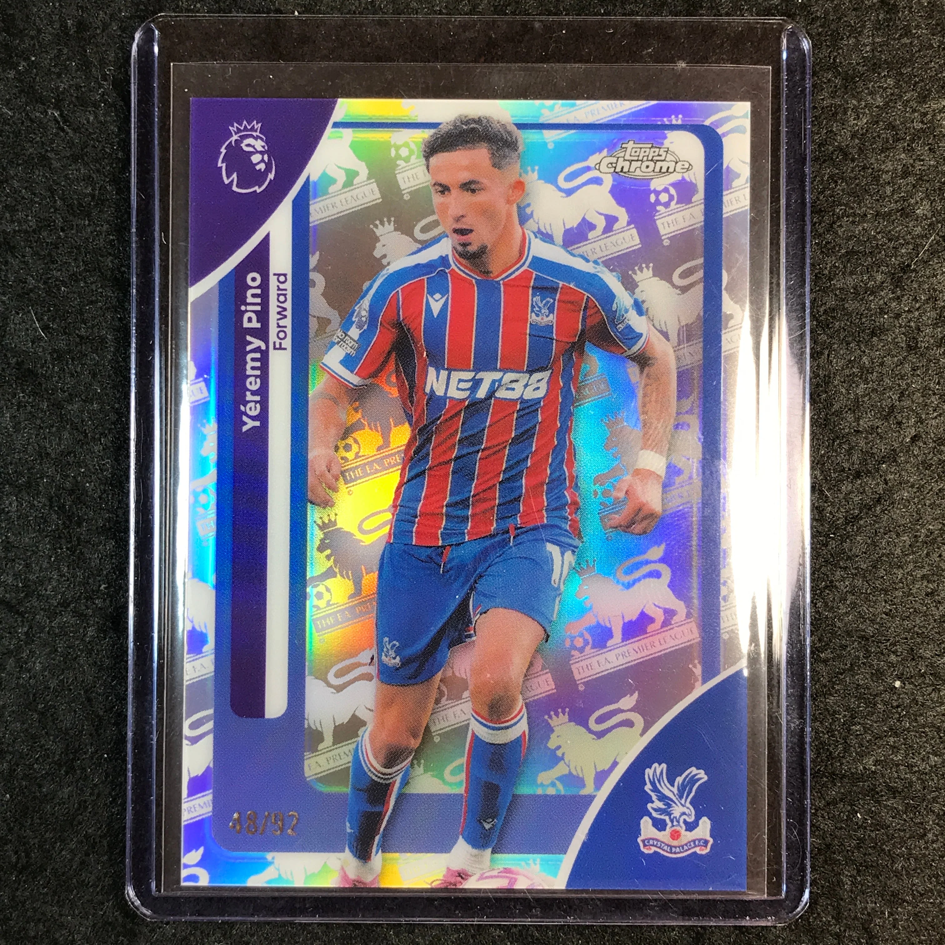 2026 Topps Chrome Premier League EPL YEREMY PINO Retrofractor 48/92 #73