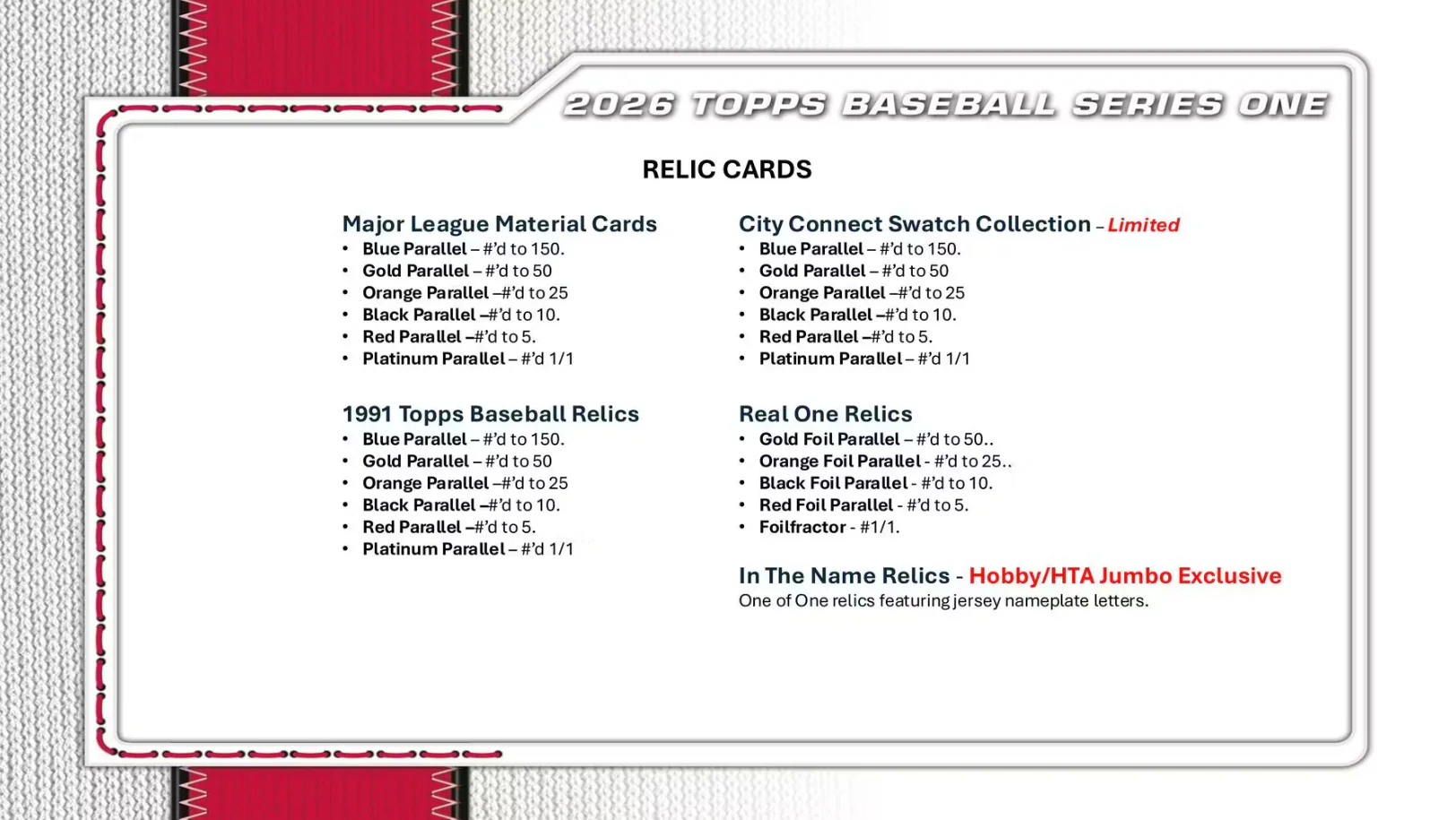 2026 Topps Series 1 Baseball Hobby Box - Image 10