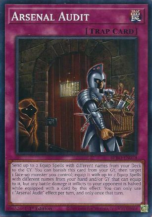 PLAYSET (3) 3x Arsenal Audit - (BPRO-EN078) - [Common] 1st Edition