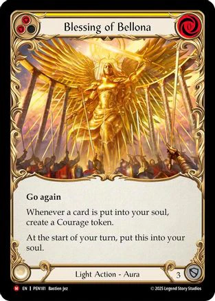 Blessing Of Bellona (Yellow) (#PEN181) - Majestic - FAB Compendium of Rathe