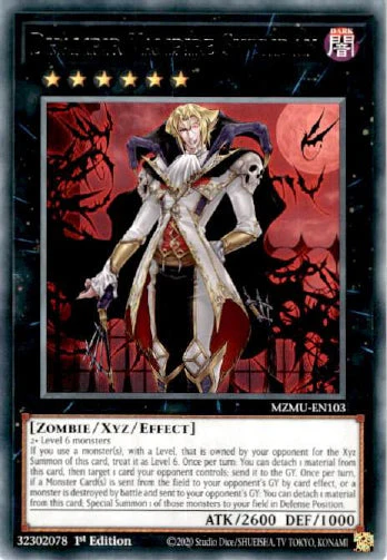 PLAYSET (3) 3x Dhampir Vampire Sheridan - (MZMU-EN103) - [Rare] 1st Edition
