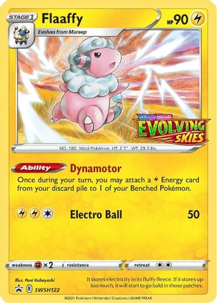 Flaaffy - SWSH122 - Pokemon SWSH Sword & Shield Promo