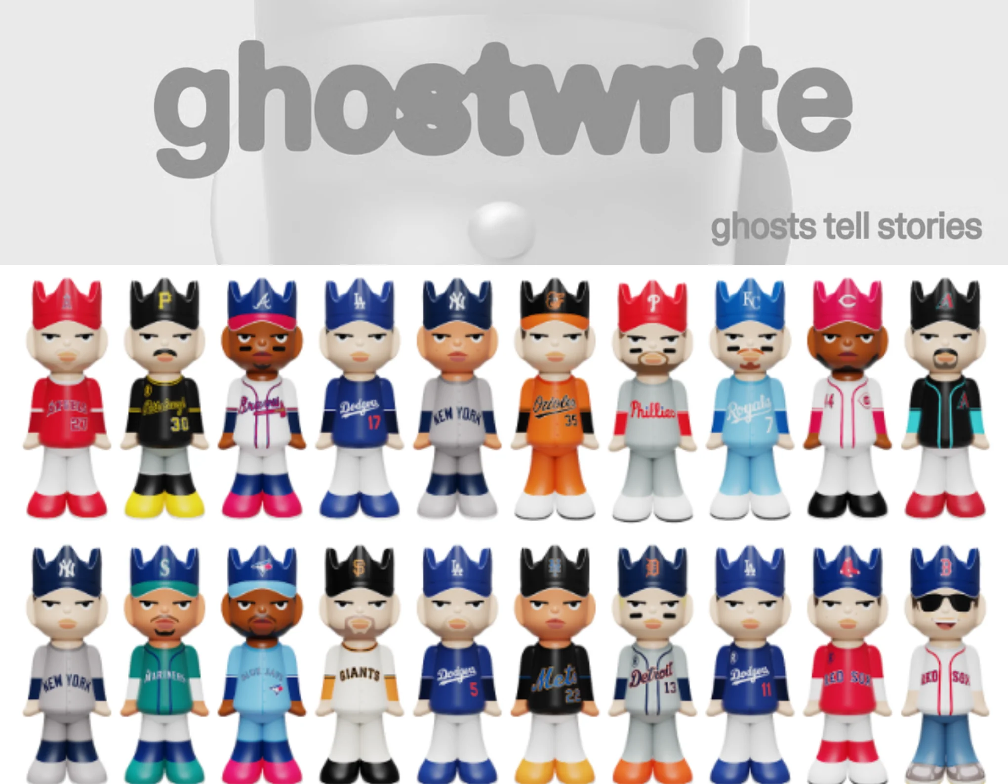 Ghostwrite x MLB blind box figure 1 Box Opening - #30573・Player Team Based (Dec 03 4pm)