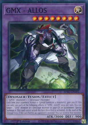 PLAYSET (3) 3x GMX - ALLOS - (BPRO-EN094) - [Common] 1st Edition