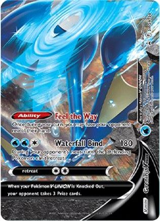 Greninja V - SWSH158 - Pokemon SWSH Sword & Shield Promo