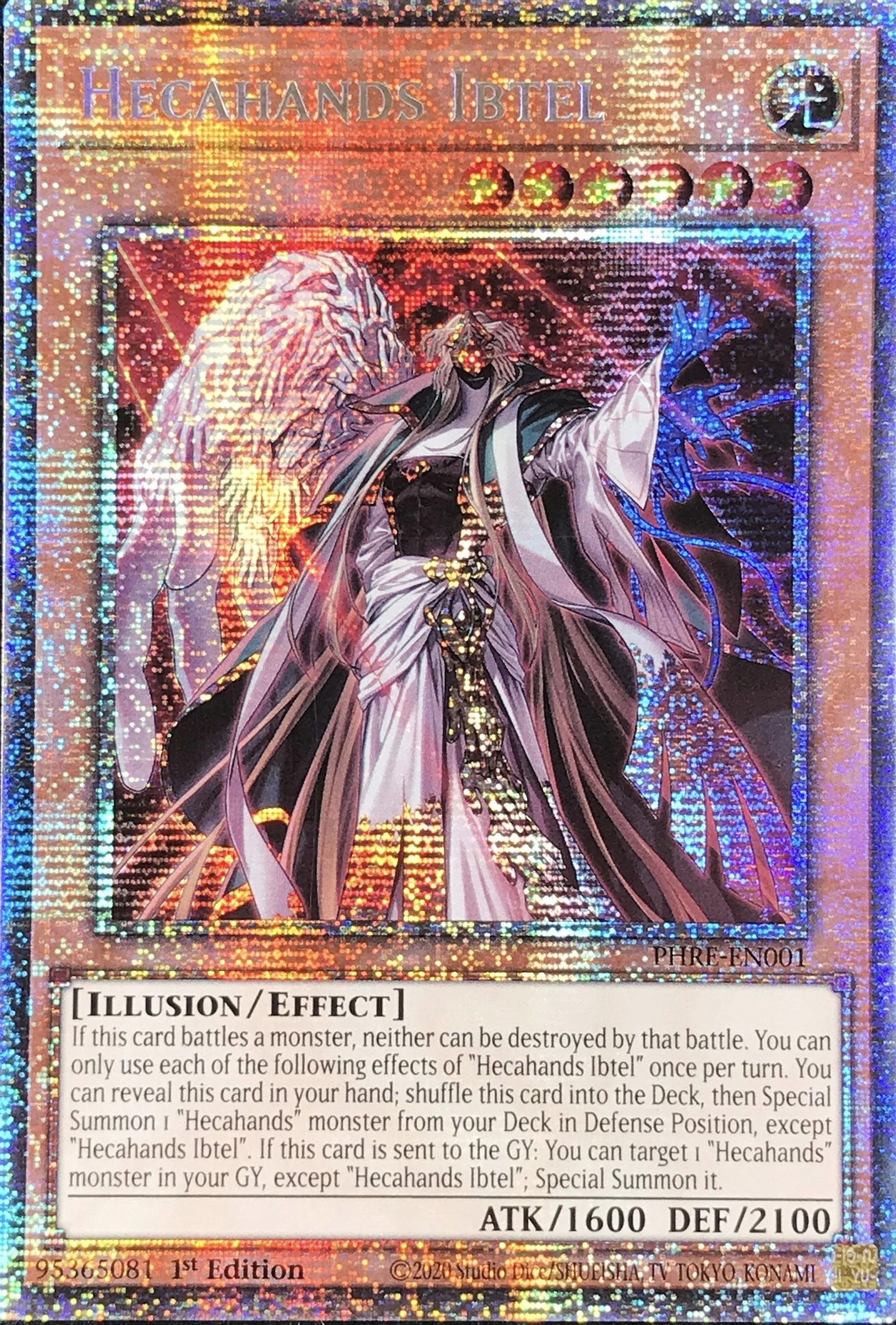 Hecahands Ibtel (Starlight Rare) - (PHRE-EN001) - [Starlight Rare] 1st Edition