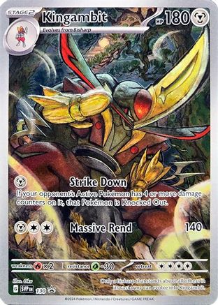 Kingambit - SVP 130 - Pokemon SV Scarlet & Violet Promo