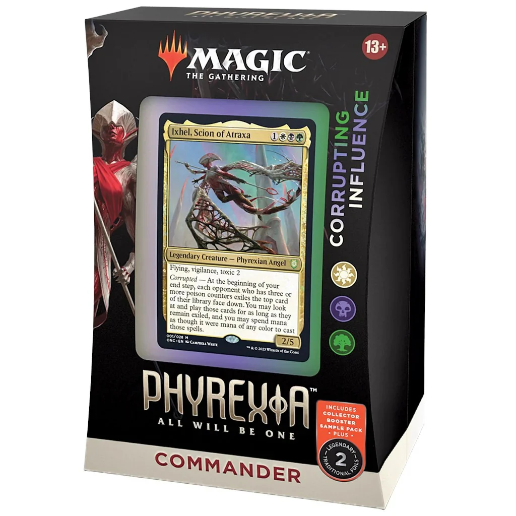 Magic The Gathering Phyrexia All Will Be One [CORRUPTING INFLUENCE] Commander Deck