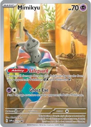 Mimikyu - SVP 075 - Pokemon SV Scarlet & Violet Promo