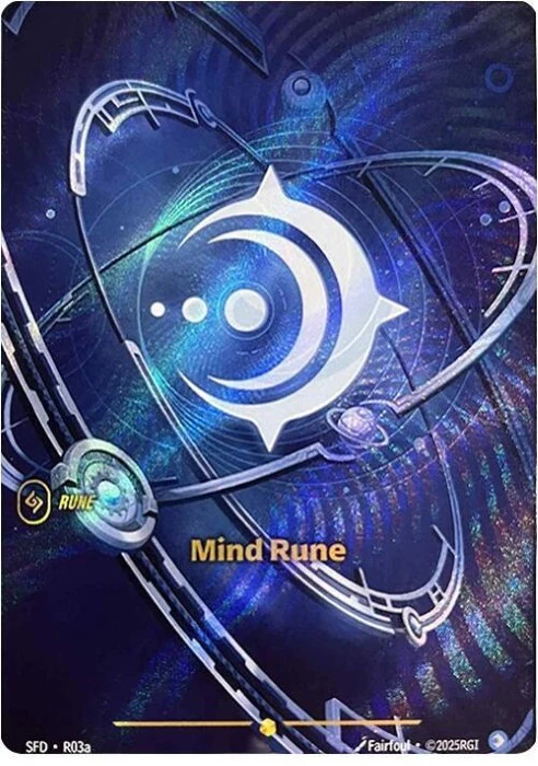 [ALTERNATE ART] Mind Rune (R03a) - Riftbound Spiritforged