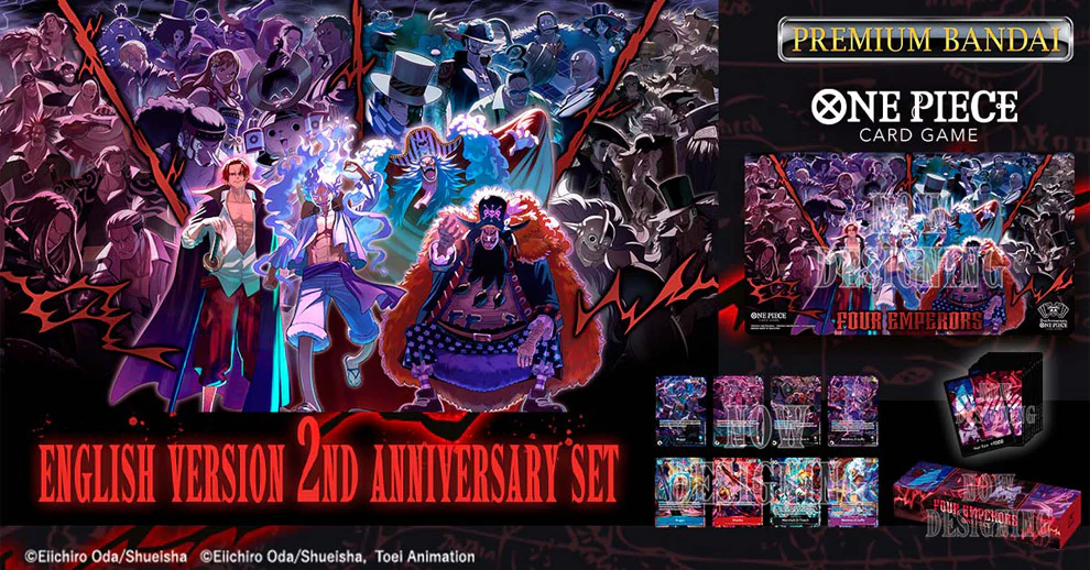 One Piece Card Game [ English Version 2nd Anniversary Set ]